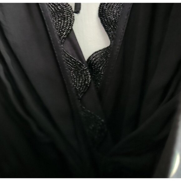 Azulu Chic Black Jumpsuit with Colorful Dots Size XL - Picture 7 of 13